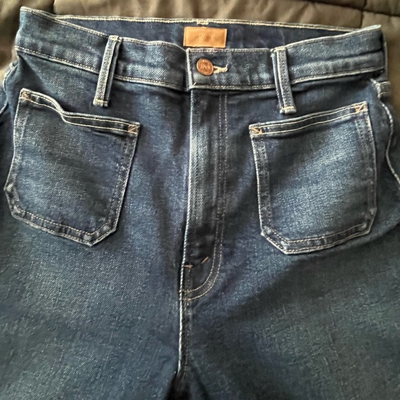 Mother lil patch pocket rambler zip jeans size 28 - Picture 5 of 15
